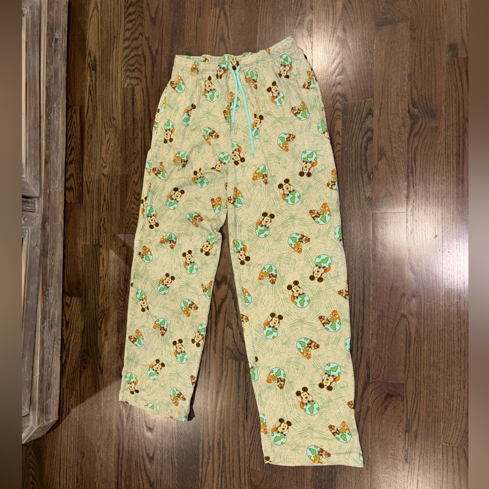 Disney Mickey Earth Day PJ pants; gently worn; unisex sizing 2X